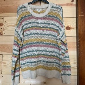 Crocheted sweater